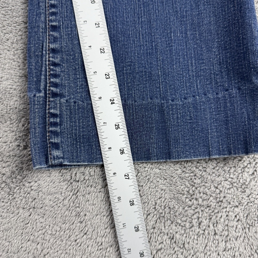 Levis 512 Perfectly Slimming Boot Cut Jeans Womens 30x27 Blue Medium Wash - Picture 4 of 15